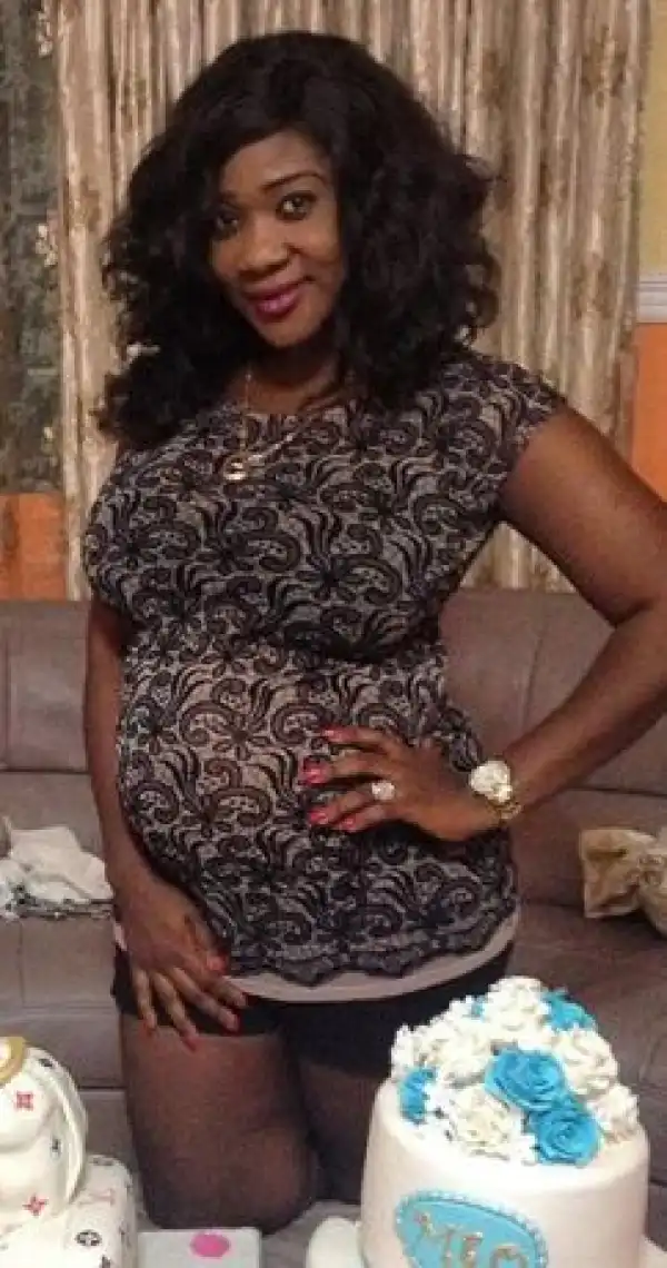 Pregnant Actress, Mercy Johnson, Celebrates Birthday With Her Family [See Photos]